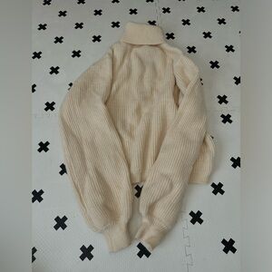 Petal & pup cream sweater